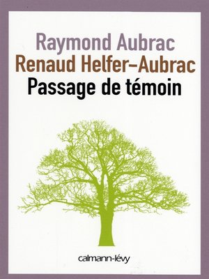 cover image of Passage de témoin